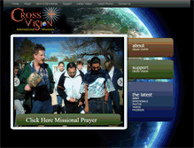 Tablet Screenshot of crossvisionmissions.org
